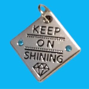 Effy Silver 'Keep On Shining' Pendant with Blue Accents. NEW!